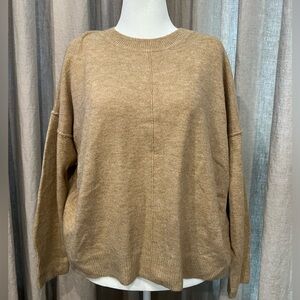 VINCE CAMUTO oversized crewneck sweater